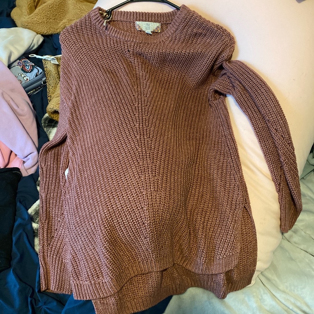 Pink sweater